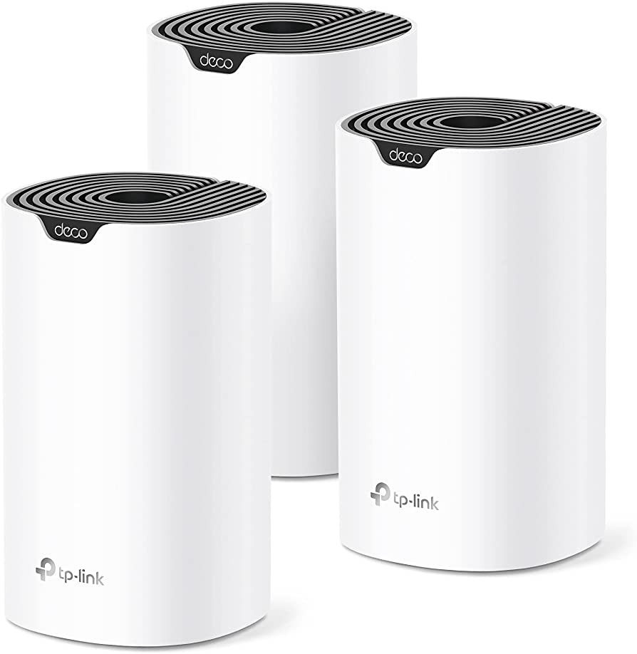 Tp-Link Deco Mesh Wifi System (Deco S4) – Up To 5,500 Sq.Ft. Coverage,  Replaces Wifi Router And Extender, Gigabit Ports, Works With Alexa, 3-Pack