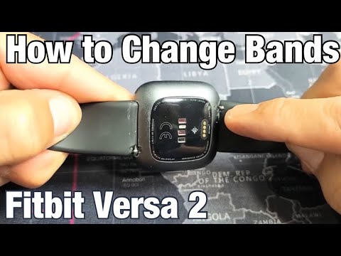 Fitbit Versa 2: How to Attach / Detach Bands