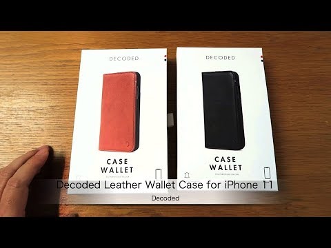 Decoded Leather Wallet Case for iPhone 11