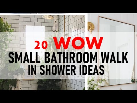 20 small bathroom walk in shower ideas Design